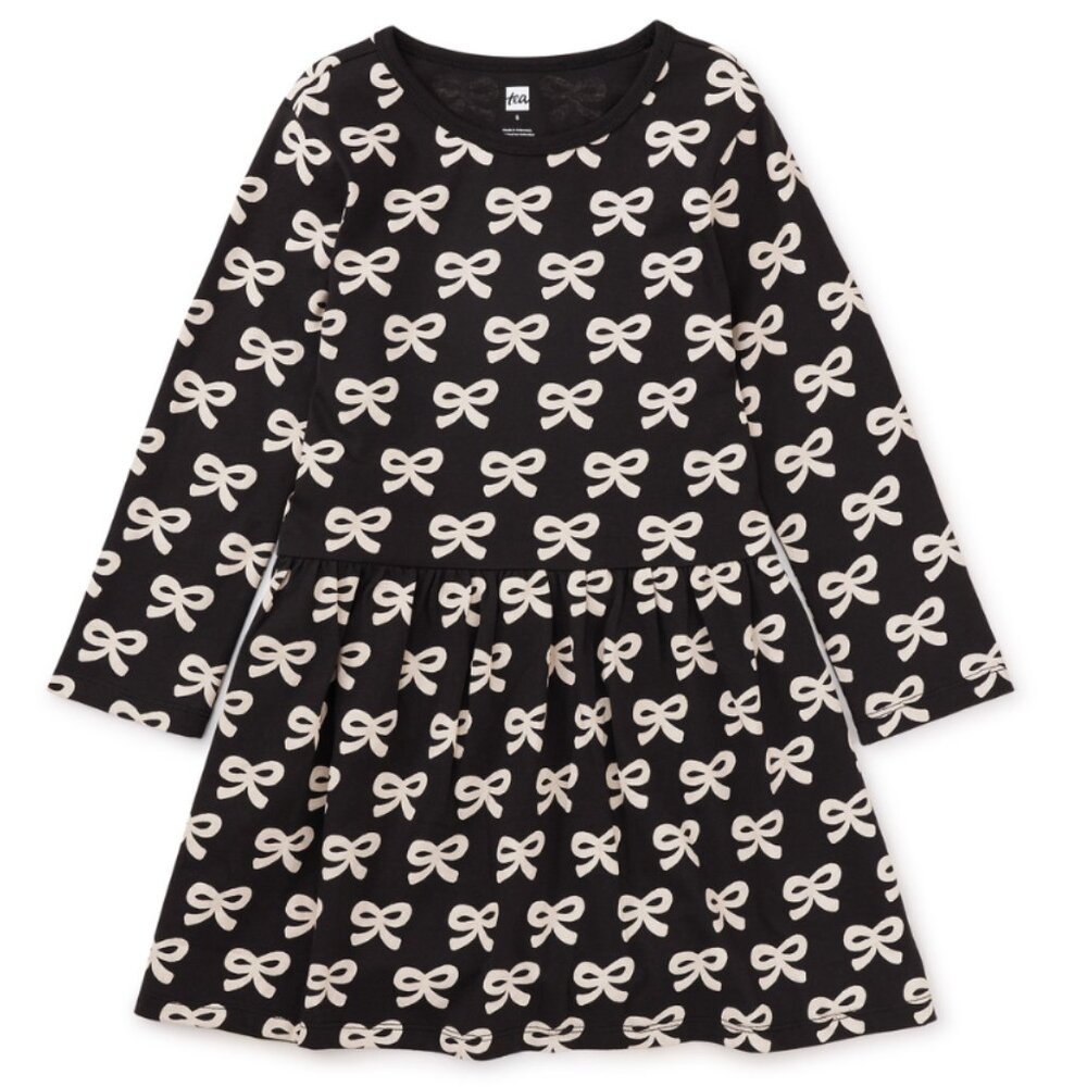 Long Sleeve soft jersey dress for Winter 🐦‍⬛